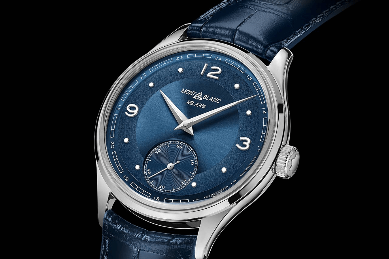 dong ho Heritage Pythagore Small Second Limited Edition 148 blue dial